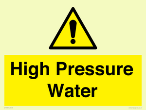 High Pressure Water